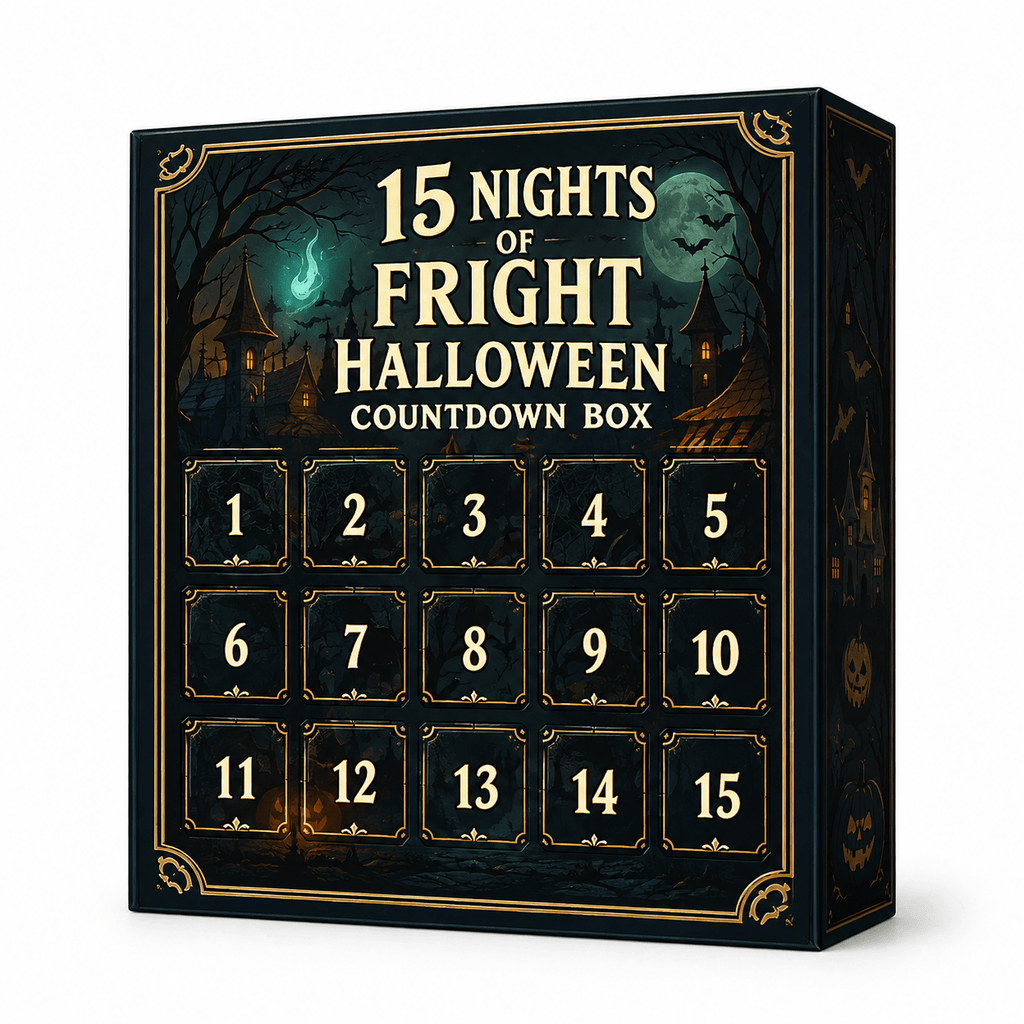 31-Day Halloween Advent Calendar Mystery Box – 31 Collectible Squishy Figures, Cute Spooky Surprise Toys & Stress Relief Fidget Set