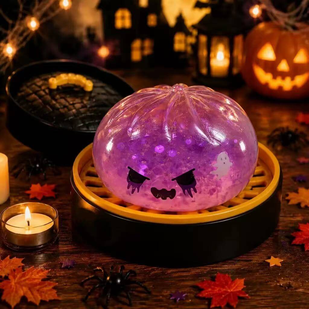 Lootbunker Halloween Mystery Squishy – Cute Pumpkin Blind Box Stress Relief Toy
